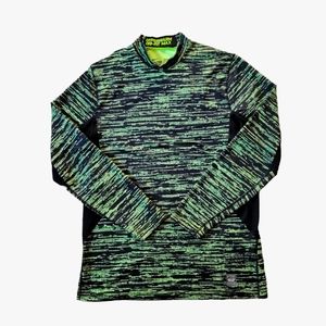 Nike Pro Combat Long Sleeve Fitted-Size Large-Hyperwarm Dri-Fit Max